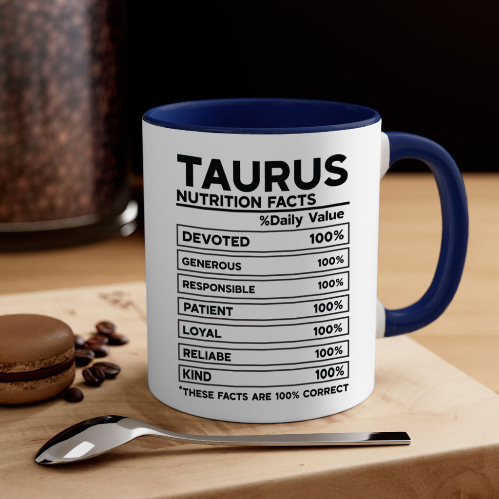 Taurus Nutrition Facts 490#- zodiac-Mug / Coffee Cup