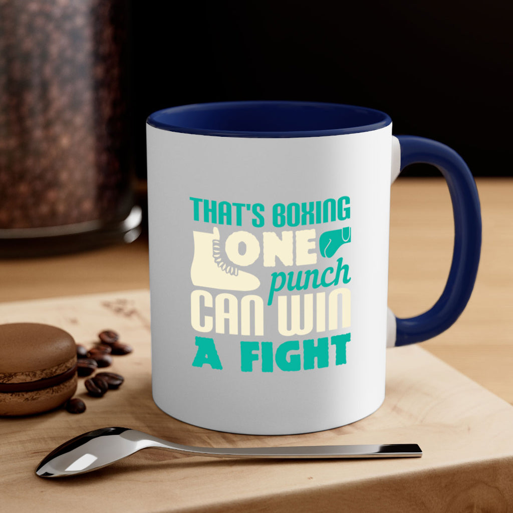 Thats boxing one punch can win a fight 1854#- boxing-Mug / Coffee Cup
