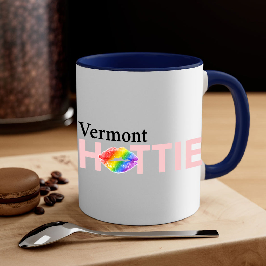 Vermont Hottie with rainbow lips 45#- Hottie Collection-Mug / Coffee Cup