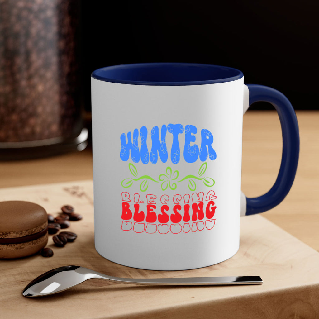 Winter blessing 487#- winter-Mug / Coffee Cup