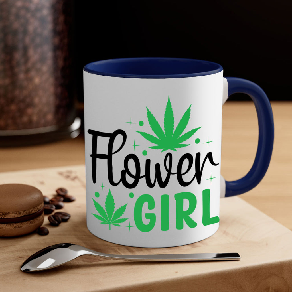 flower girl 83#- marijuana-Mug / Coffee Cup