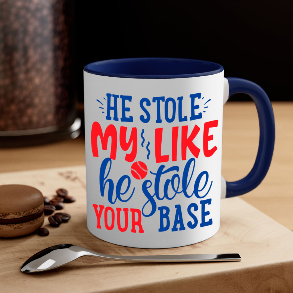 he stole my like he stole your base 2076#- baseball-Mug / Coffee Cup