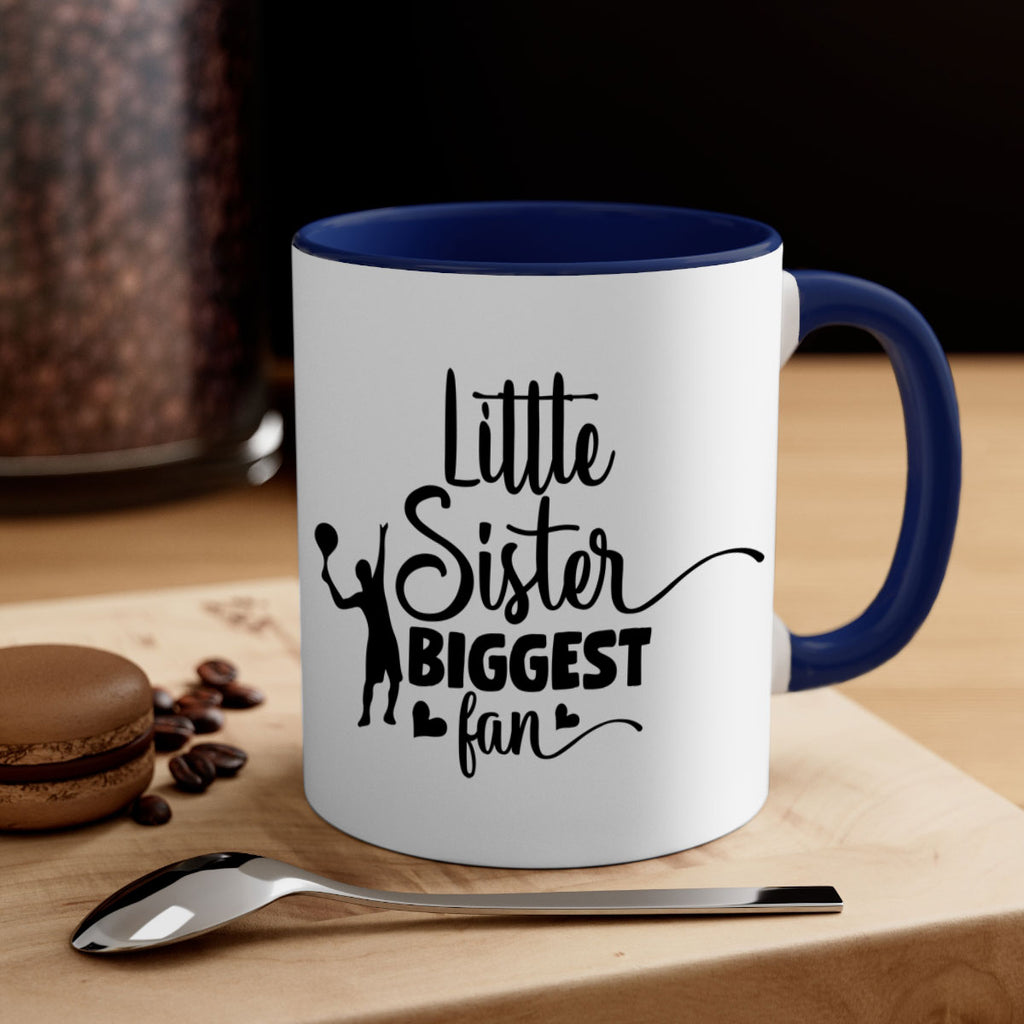 little sister biggest fan 862#- tennis-Mug / Coffee Cup
