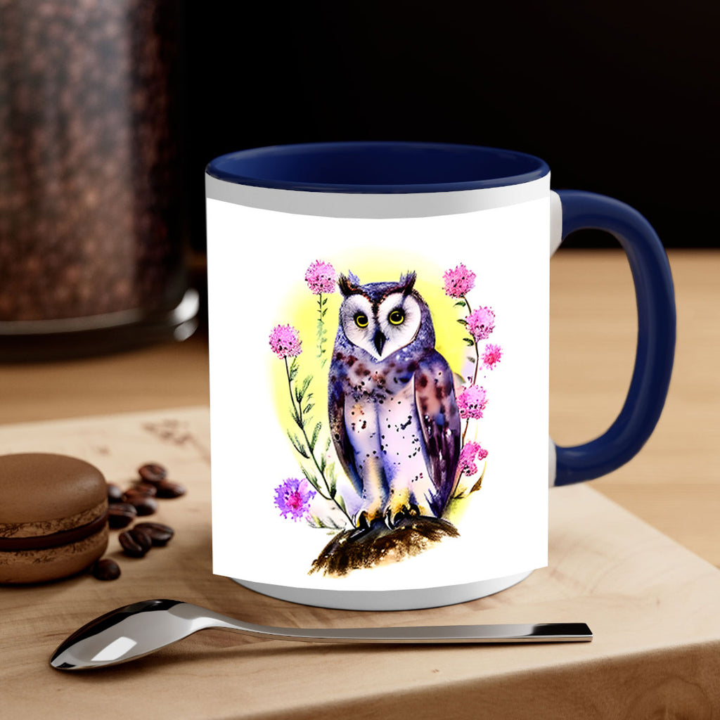 owl 18#- owl-Mug / Coffee Cup
