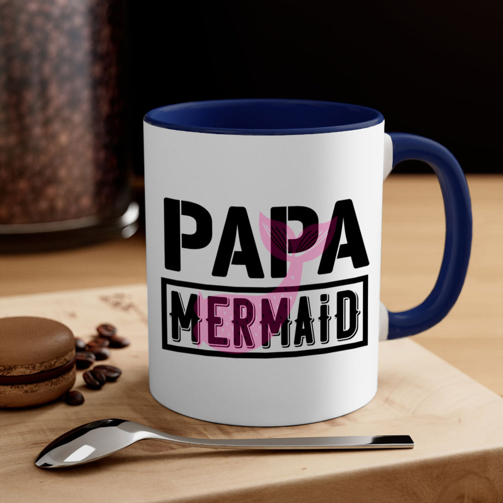 papa mermaid 533#- mermaid-Mug / Coffee Cup