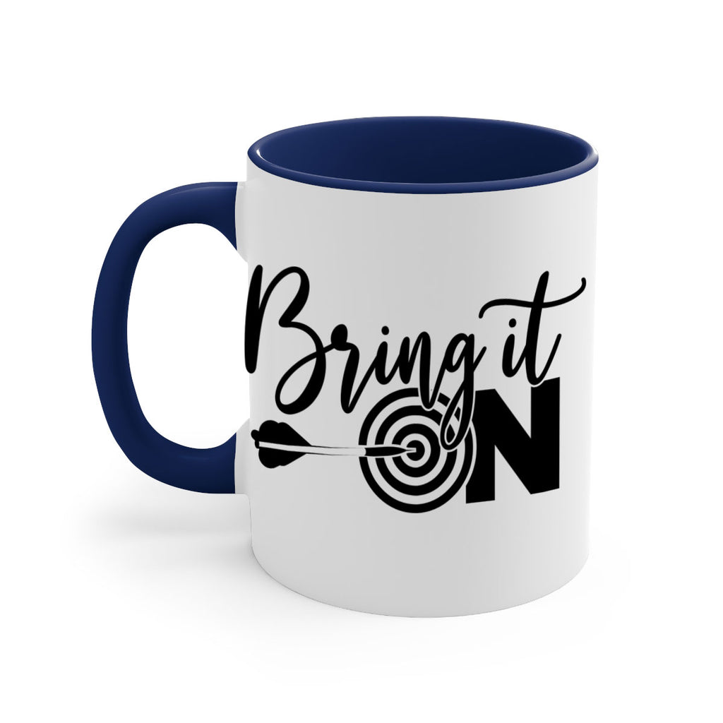 Bring it on 1402#- darts-Mug / Coffee Cup
