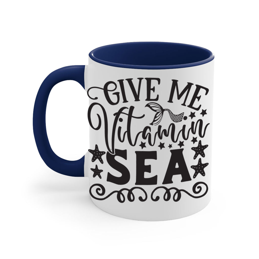 Give me vitamin sea 191#- mermaid-Mug / Coffee Cup