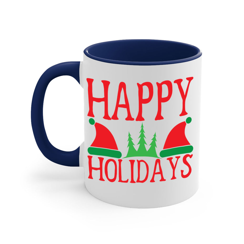 Happy Holidays 136#- winter-Mug / Coffee Cup