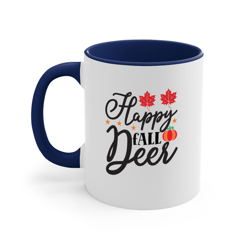 Happyfalldeer 254#- fall-Mug / Coffee Cup