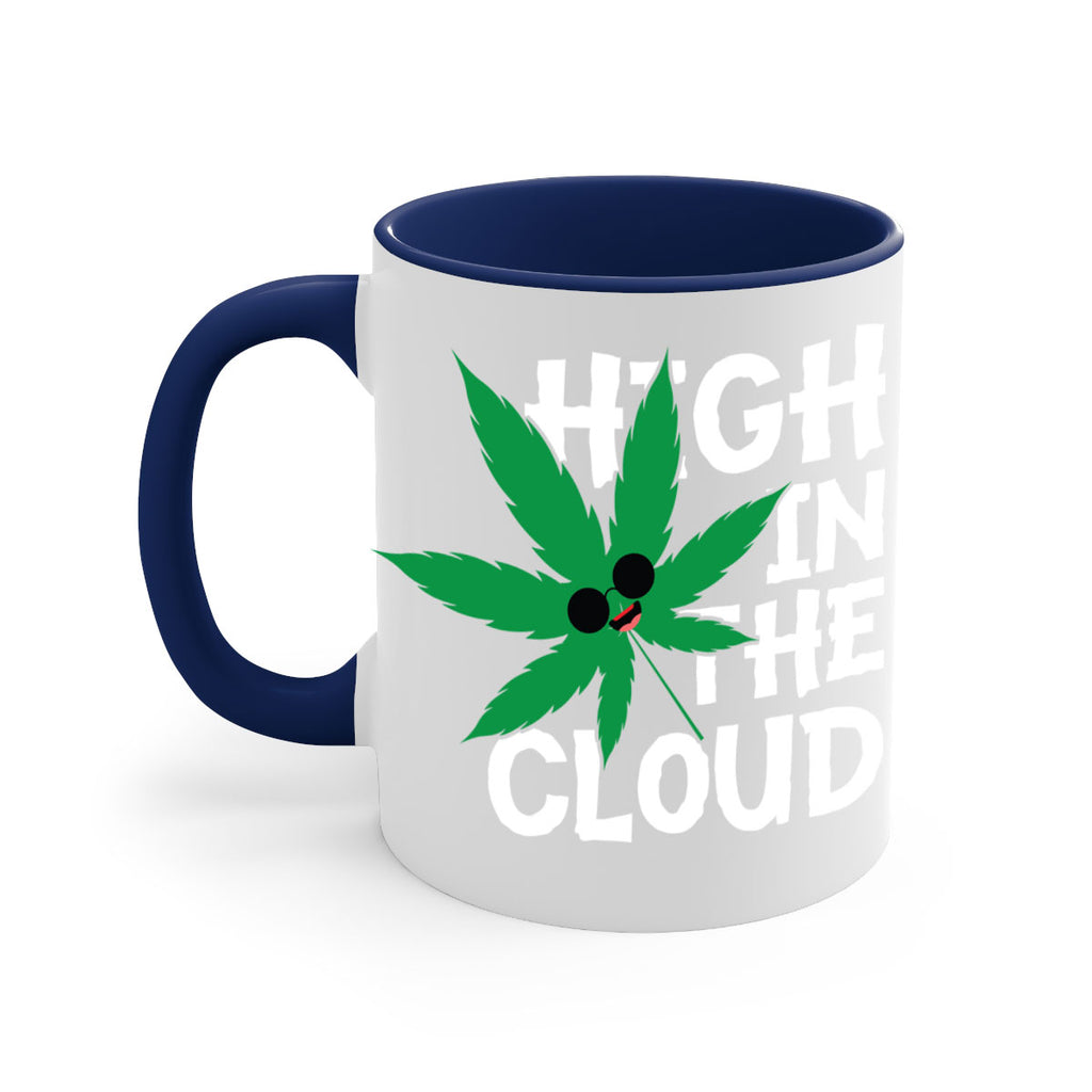 High in the cloud 114#- marijuana-Mug / Coffee Cup