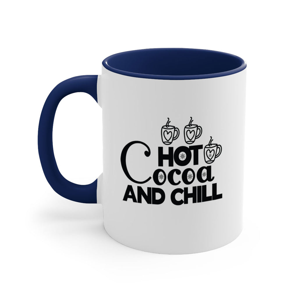 Hot Cocoa and Chill 205#- winter-Mug / Coffee Cup