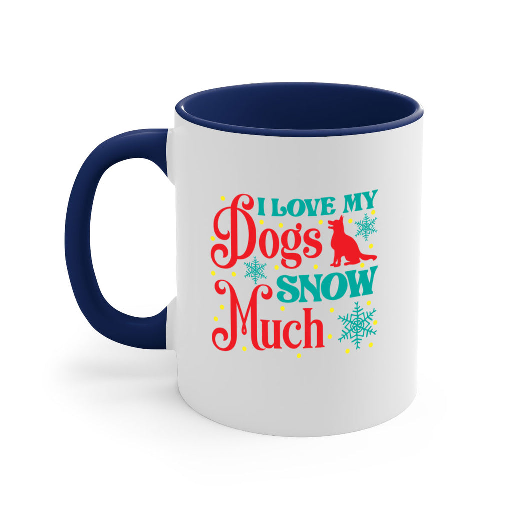 I Love My Dogs Snow 242#- winter-Mug / Coffee Cup