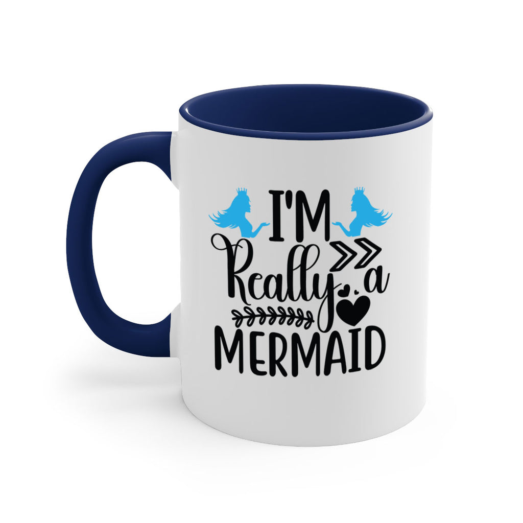 Im Really a Mermaid 262#- mermaid-Mug / Coffee Cup