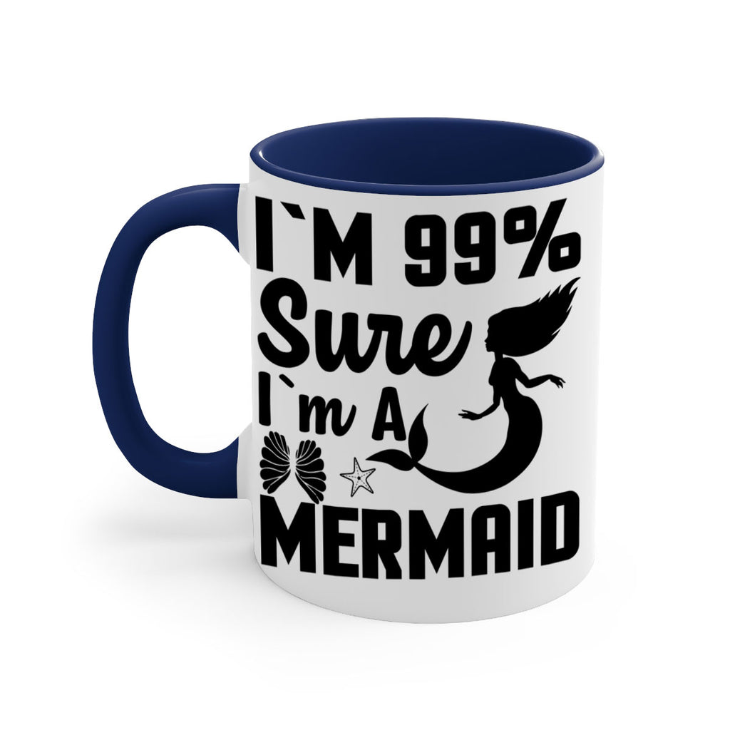 Im sure im a 253#- mermaid-Mug / Coffee Cup