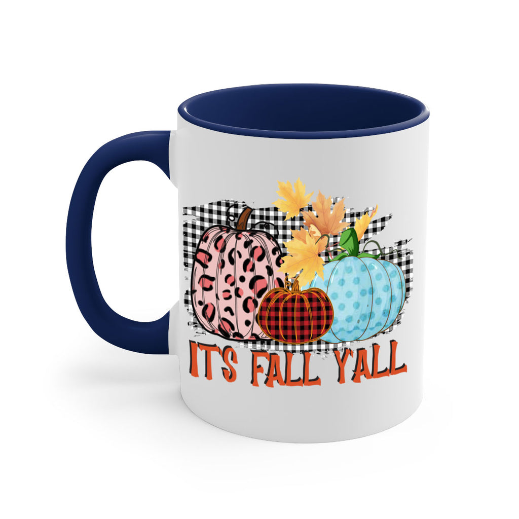 Its Fall Yall Design 371#- fall-Mug / Coffee Cup
