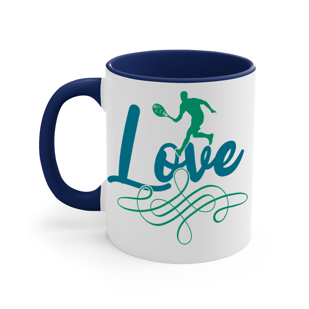 Love 706#- tennis-Mug / Coffee Cup