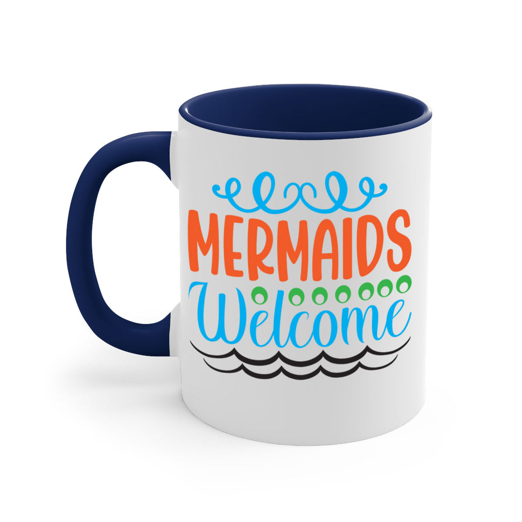 Mermaids Welcome 497#- mermaid-Mug / Coffee Cup