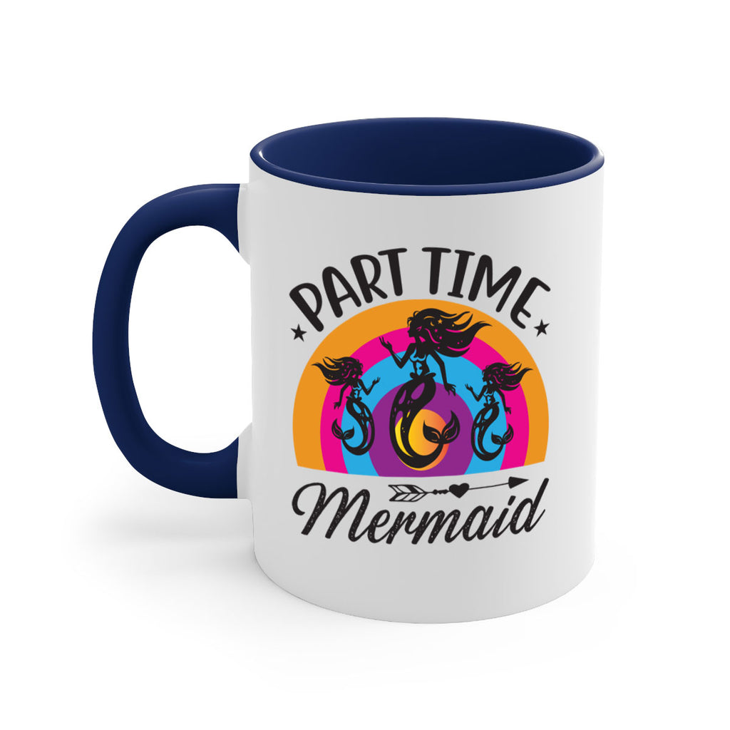 Part time mermaid 534#- mermaid-Mug / Coffee Cup