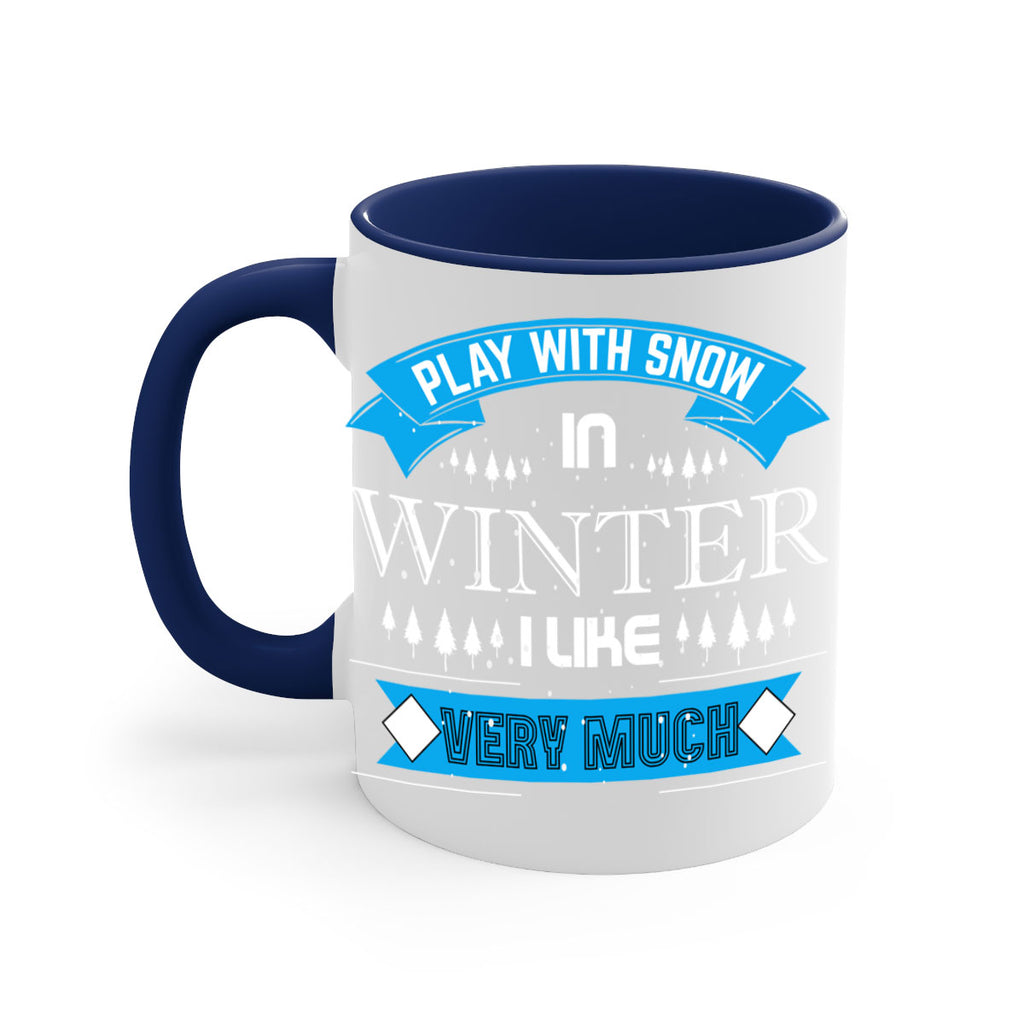Play with Snow Winter 338#- winter-Mug / Coffee Cup