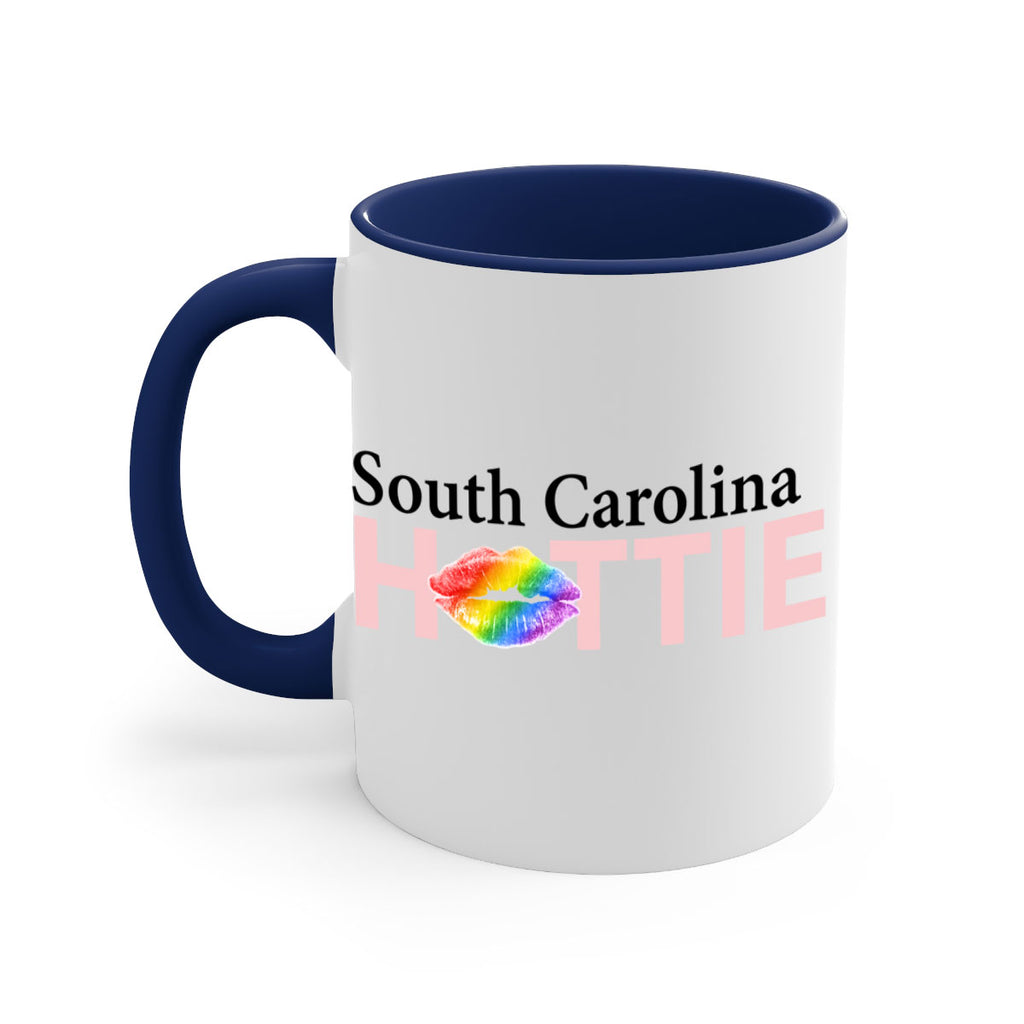 South Carolina Hottie with rainbow lips 40#- Hottie Collection-Mug / Coffee Cup
