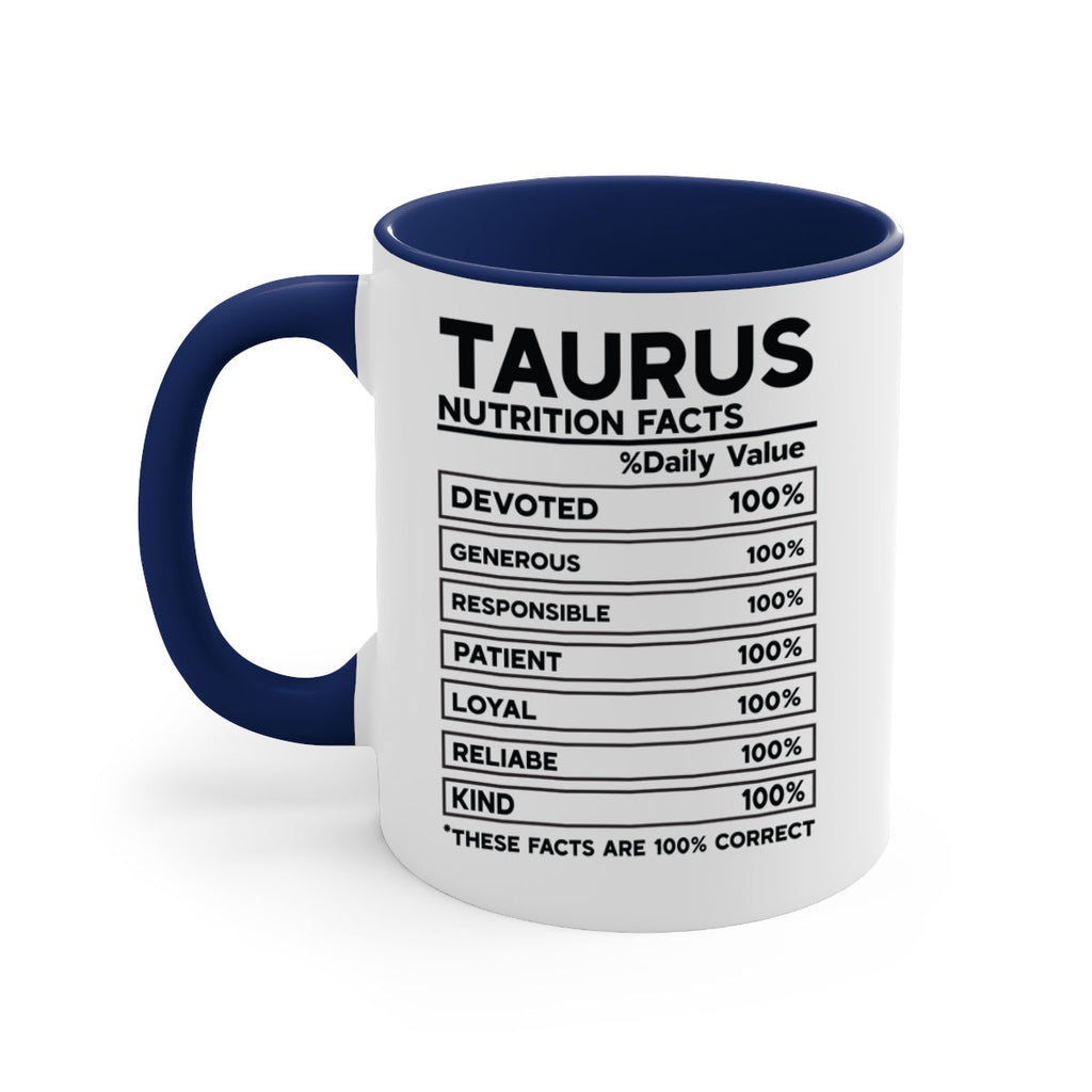 Taurus Nutrition Facts 490#- zodiac-Mug / Coffee Cup
