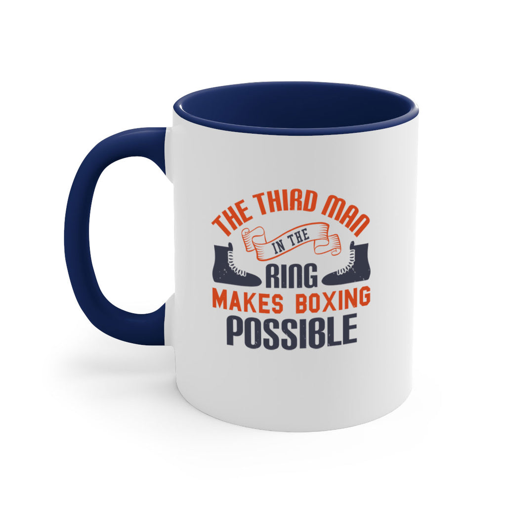 The third man in the ring makes boxing possible 1804#- boxing-Mug / Coffee Cup