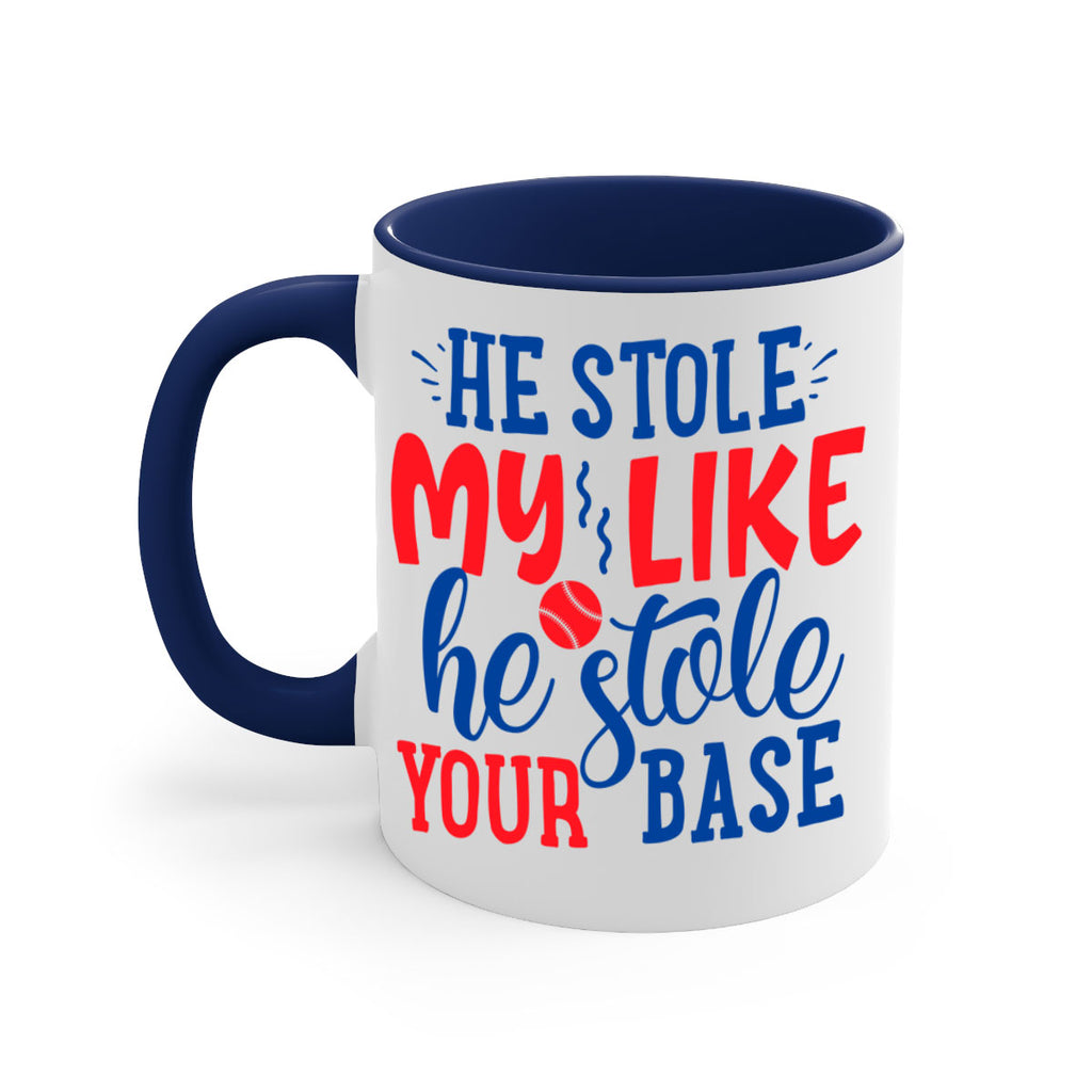 he stole my like he stole your base 2076#- baseball-Mug / Coffee Cup