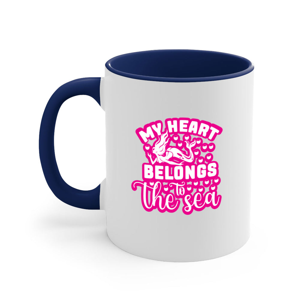 my heart belongs to the sea 515#- mermaid-Mug / Coffee Cup