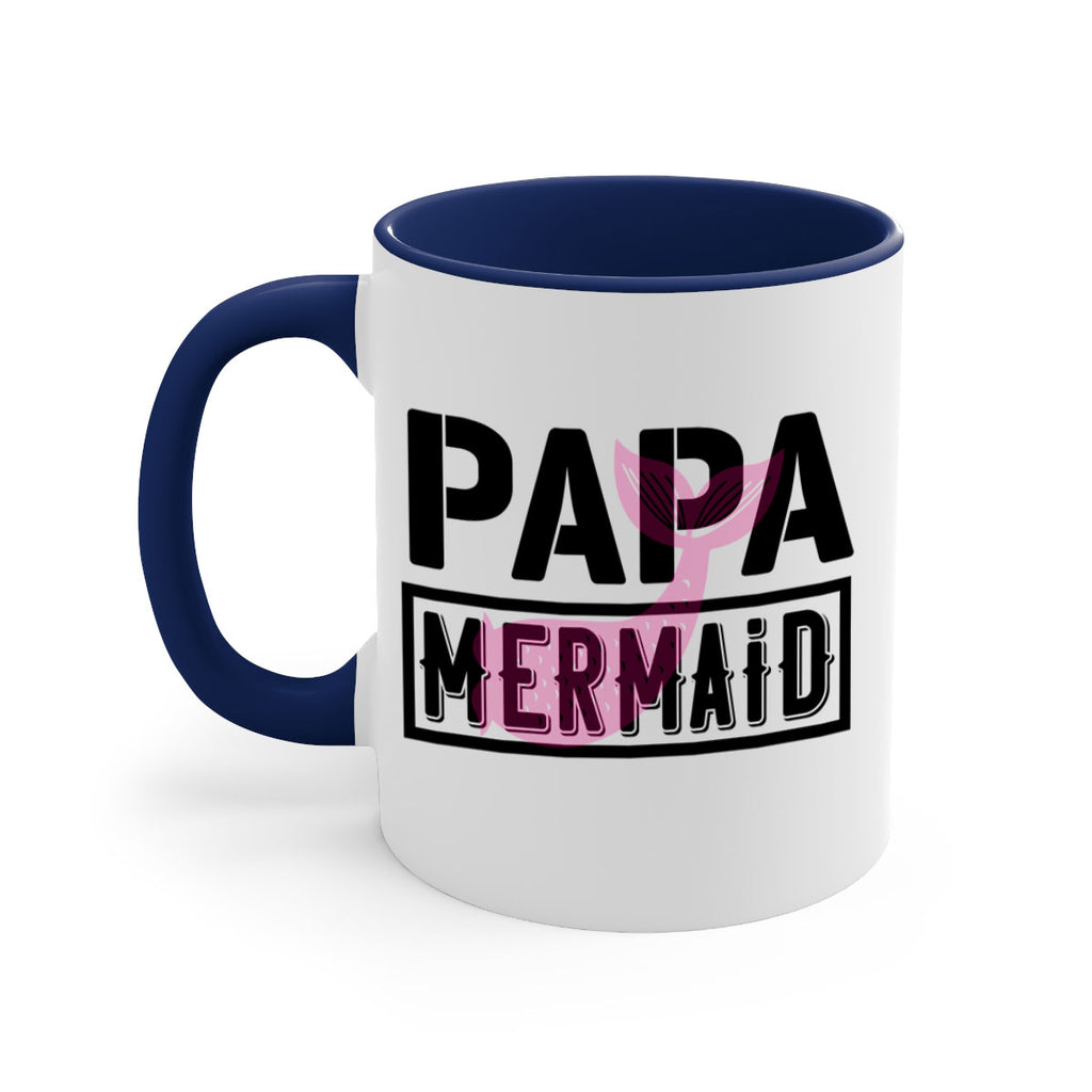 papa mermaid 533#- mermaid-Mug / Coffee Cup