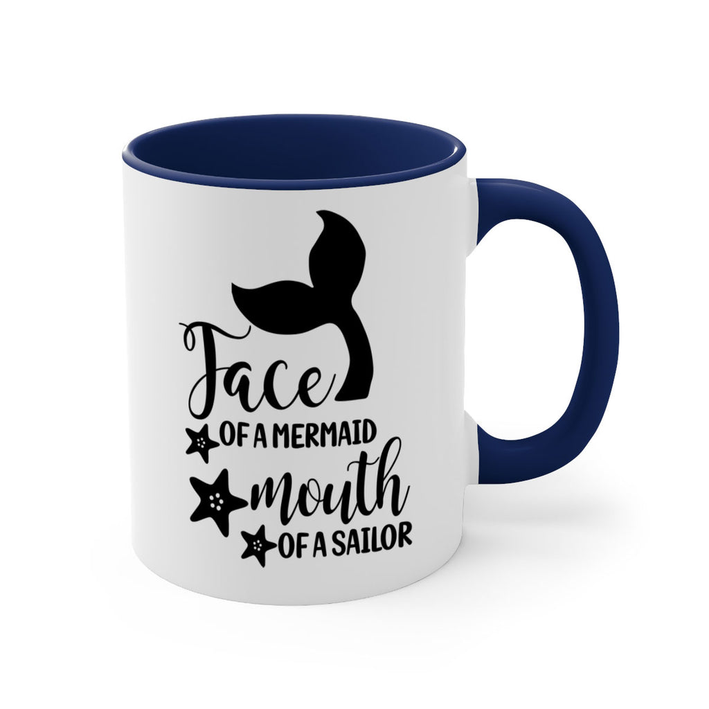 Face of a Mermaid mouth 165#- mermaid-Mug / Coffee Cup