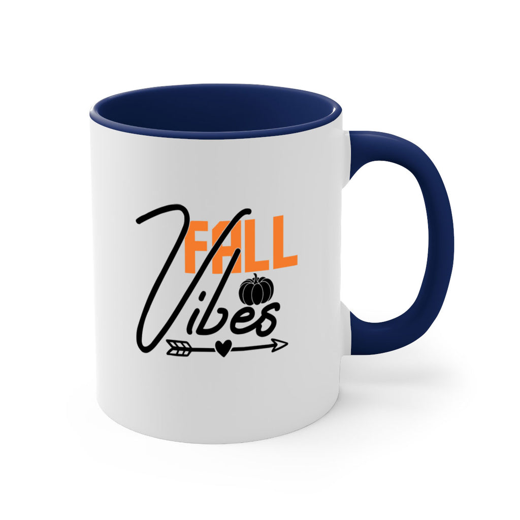 Fall Vibes 142#- fall-Mug / Coffee Cup