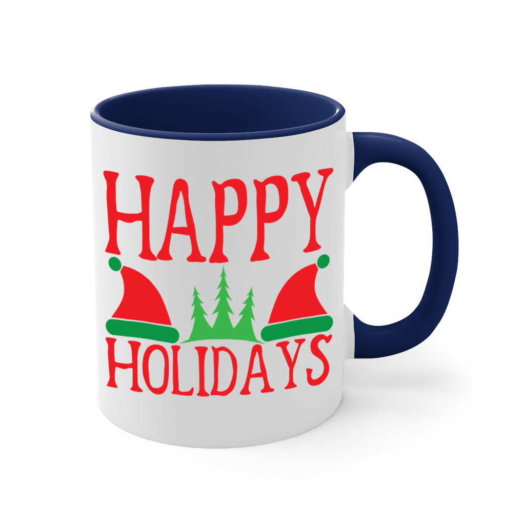 Happy Holidays 136#- winter-Mug / Coffee Cup