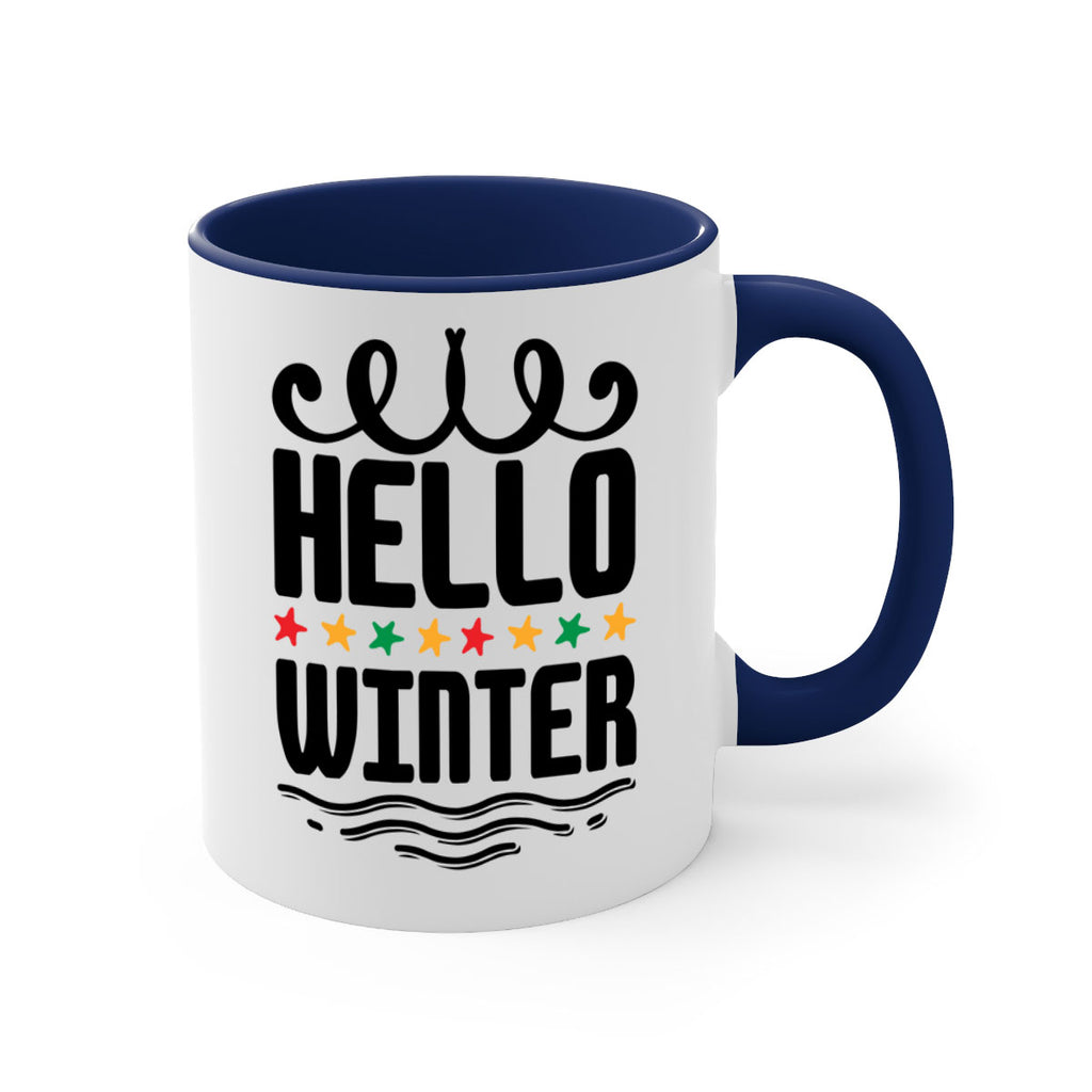 Hello Winter 185#- winter-Mug / Coffee Cup