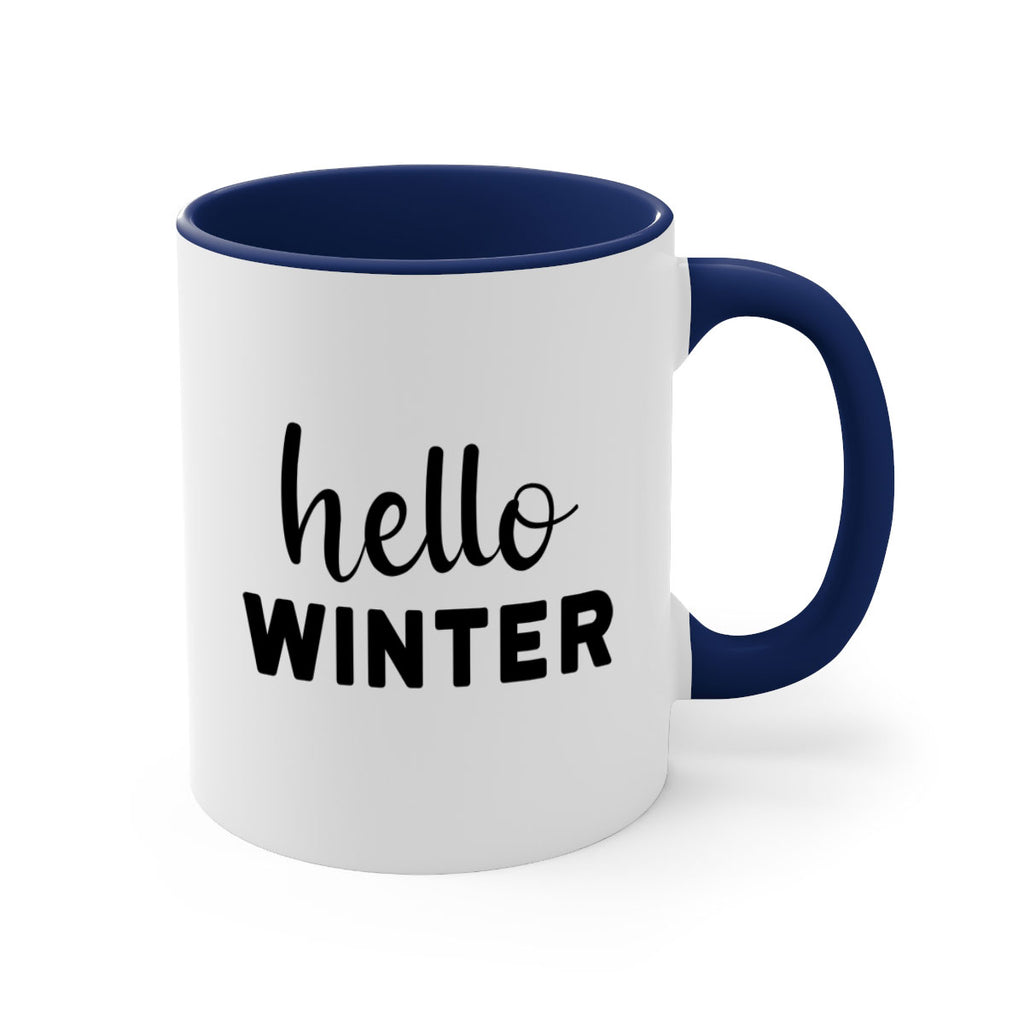 Hello Winter 186#- winter-Mug / Coffee Cup