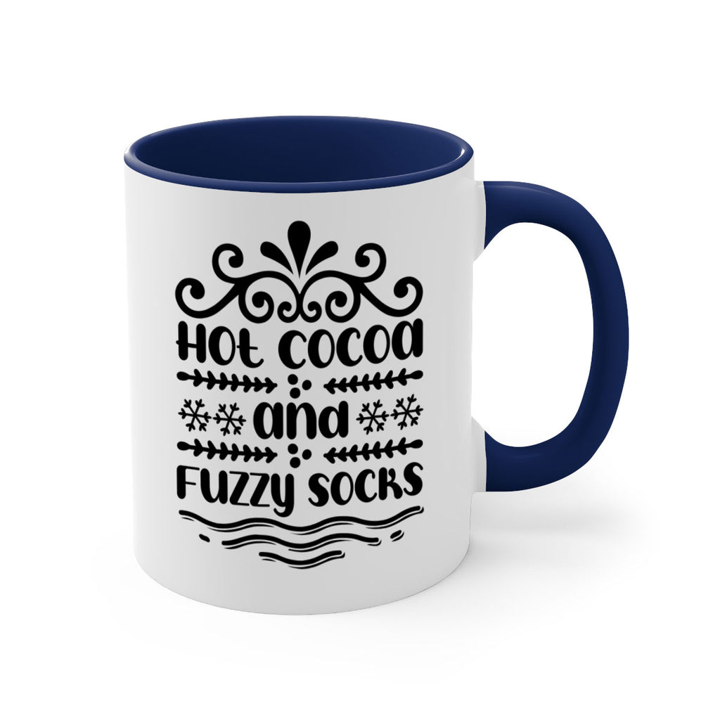 Hot Cocoa and Fuzzy Socks 219#- winter-Mug / Coffee Cup