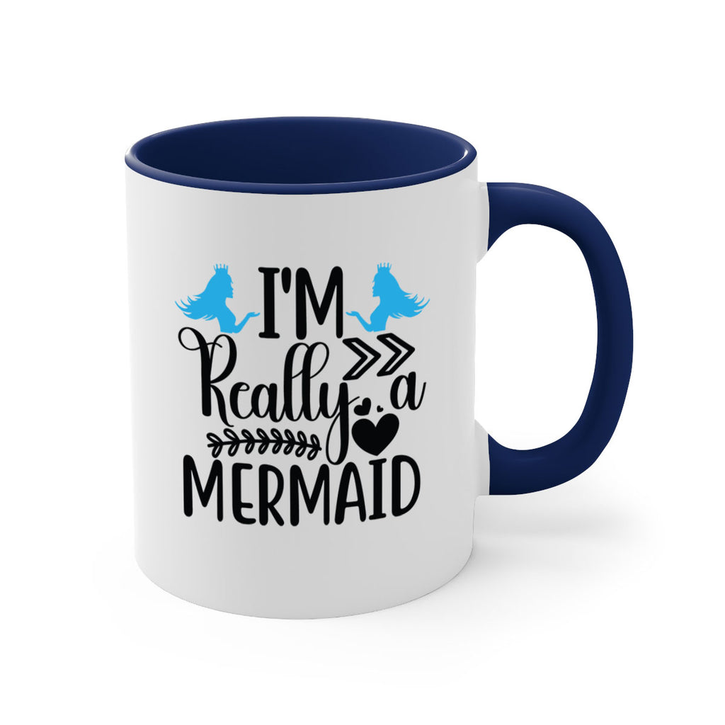 Im Really a Mermaid 262#- mermaid-Mug / Coffee Cup