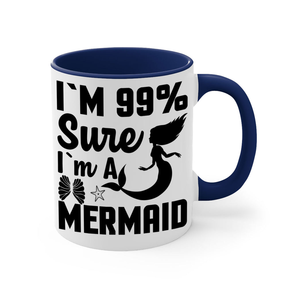 Im sure im a 253#- mermaid-Mug / Coffee Cup