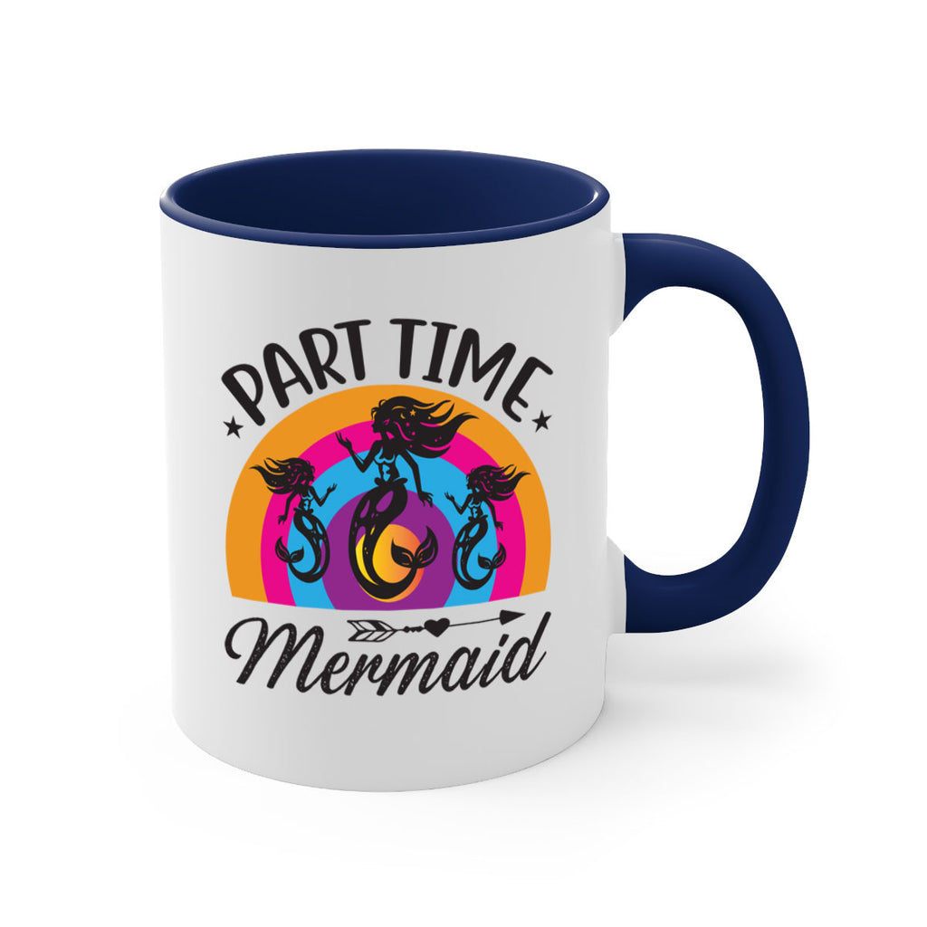 Part time mermaid 534#- mermaid-Mug / Coffee Cup
