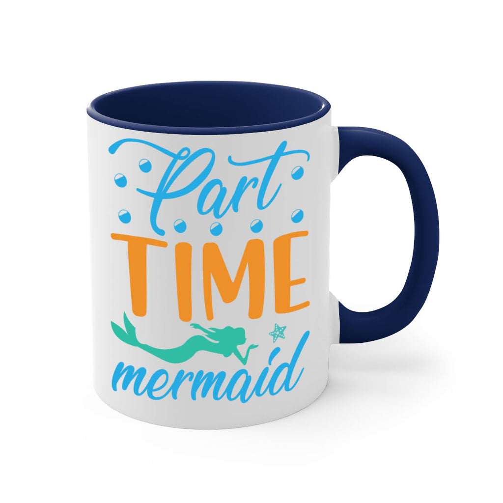 PartTime Mermaid Design 537#- mermaid-Mug / Coffee Cup
