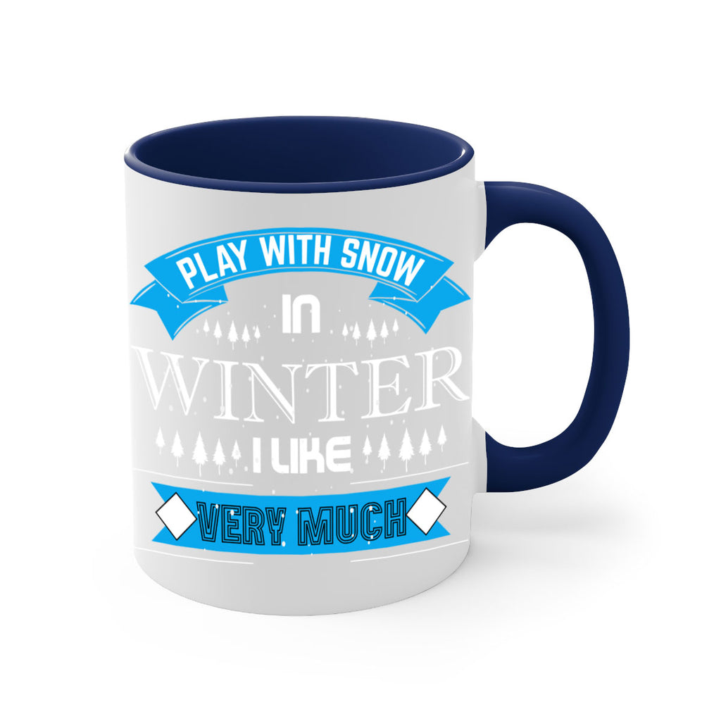Play with Snow Winter 338#- winter-Mug / Coffee Cup