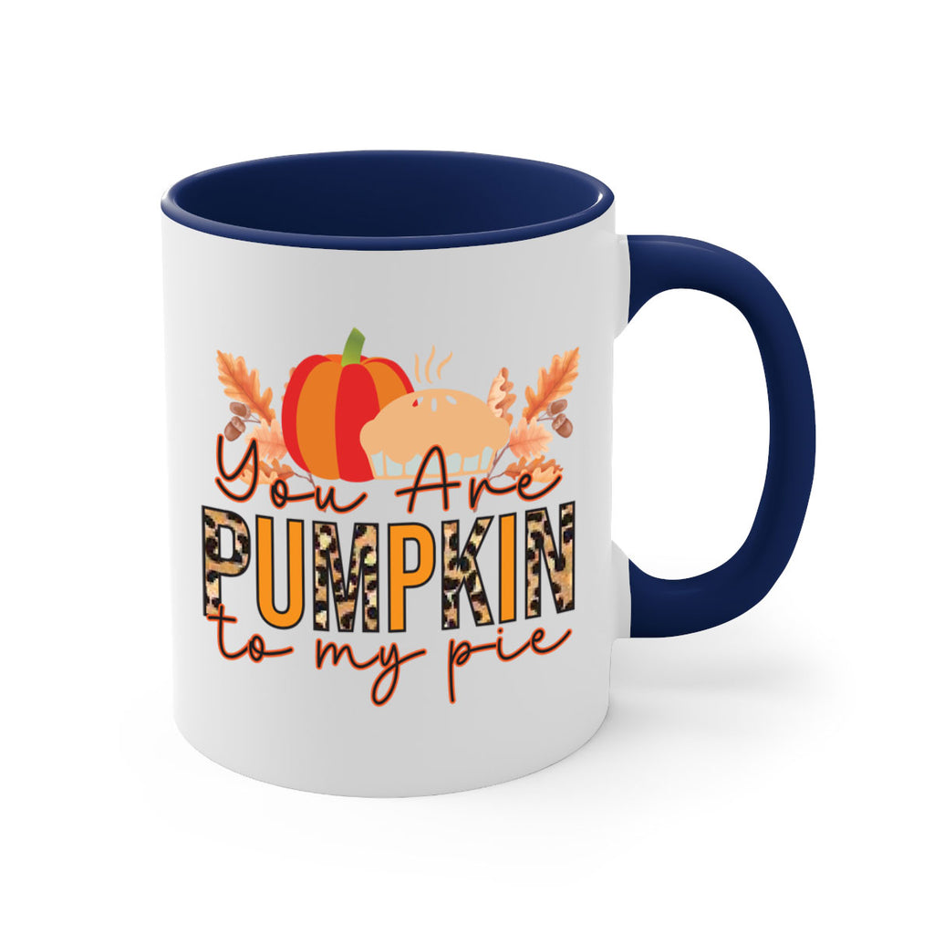 Pumpkin Pie Fall 531#- fall-Mug / Coffee Cup