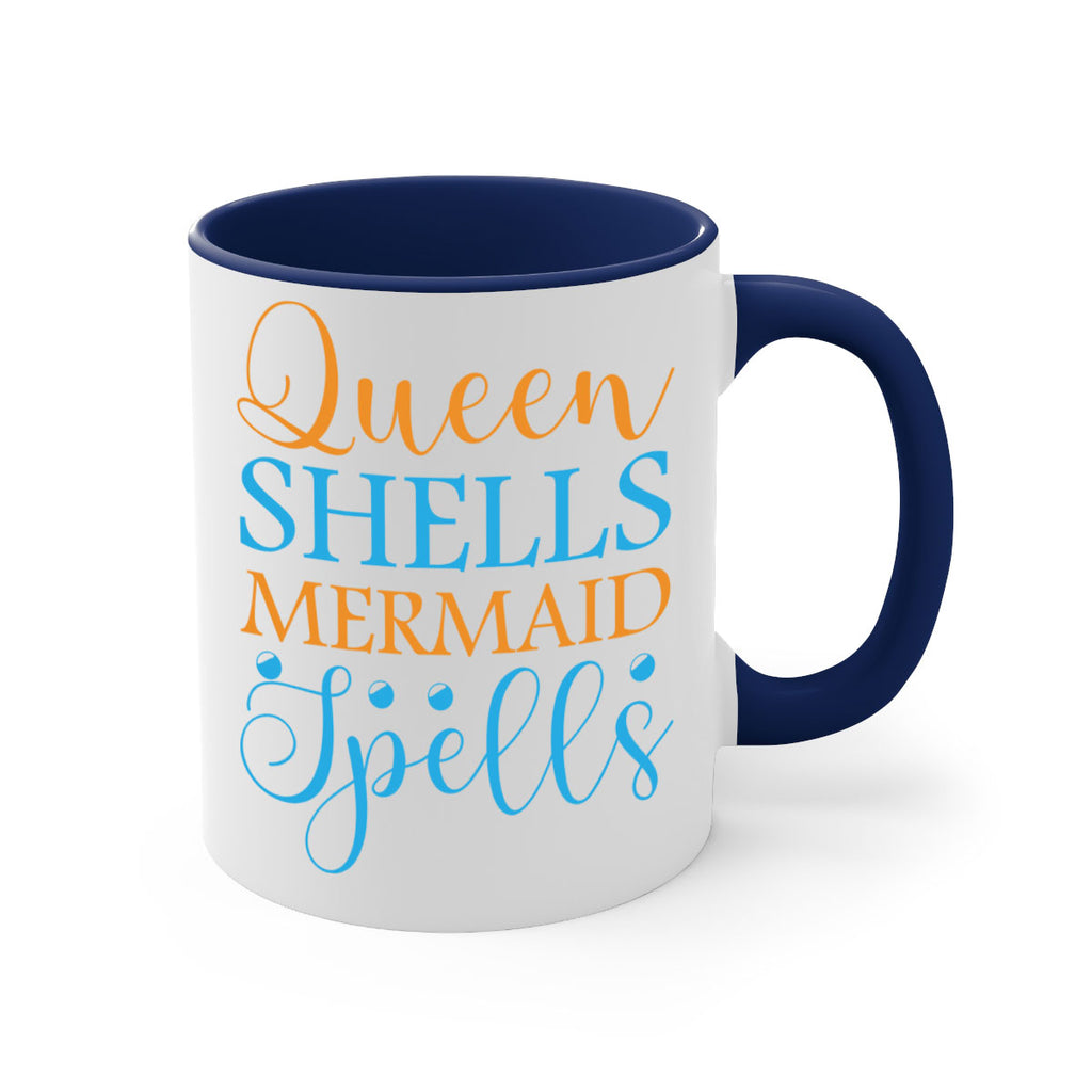 Queen Shells Mermaid Spells 546#- mermaid-Mug / Coffee Cup