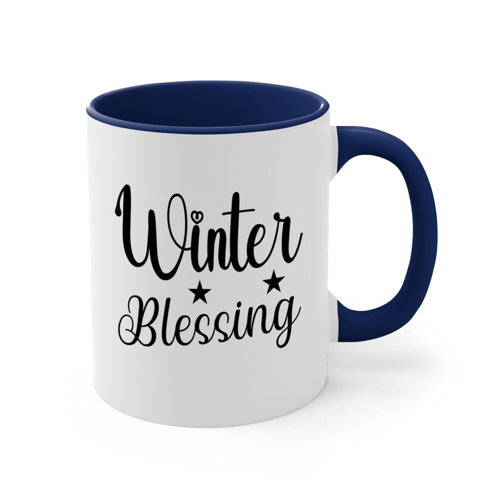 Winter Blessing 484#- winter-Mug / Coffee Cup