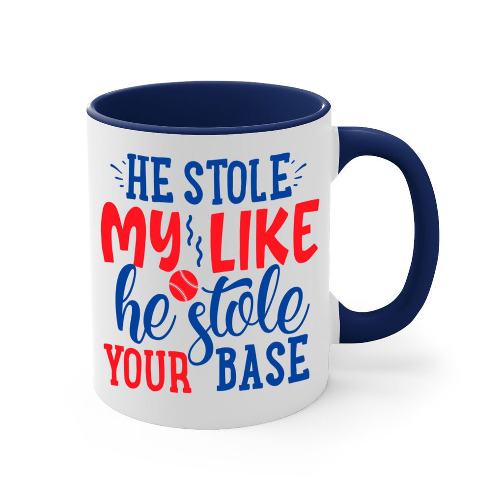 he stole my like he stole your base 2076#- baseball-Mug / Coffee Cup