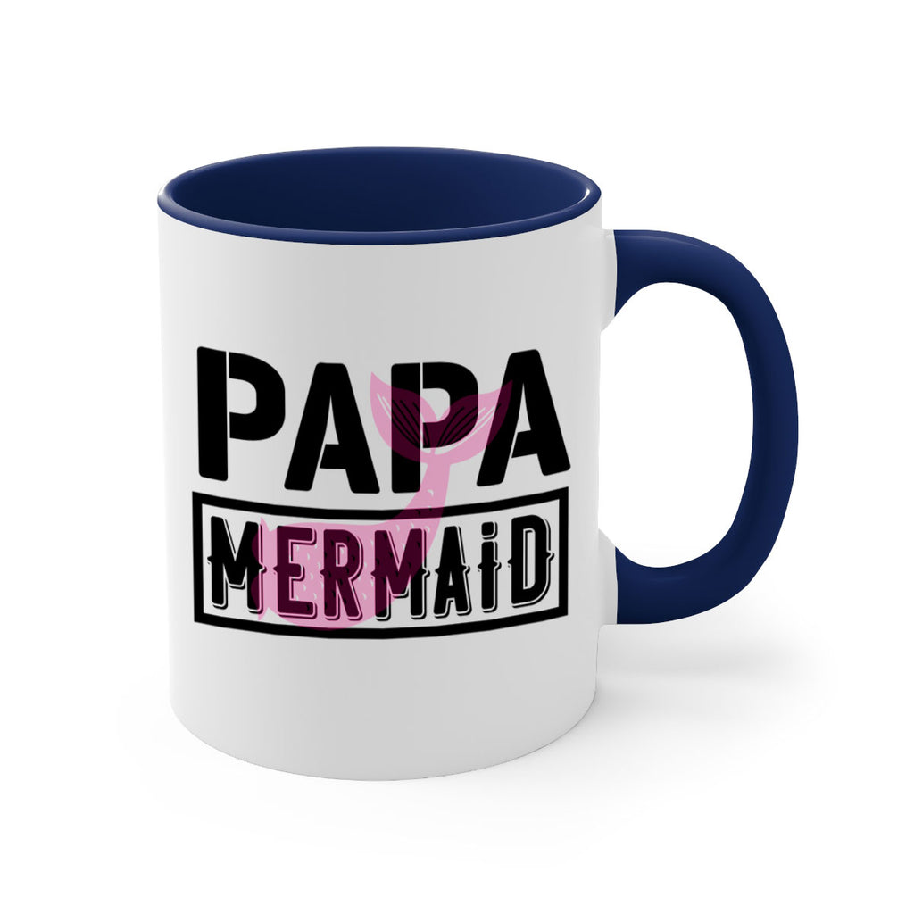 papa mermaid 533#- mermaid-Mug / Coffee Cup