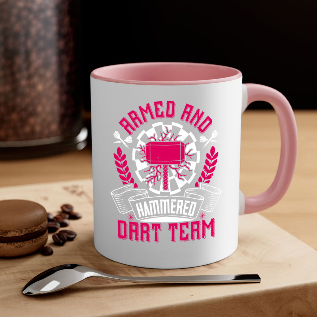 Armed and Hammered dart team 2359#- darts-Mug / Coffee Cup