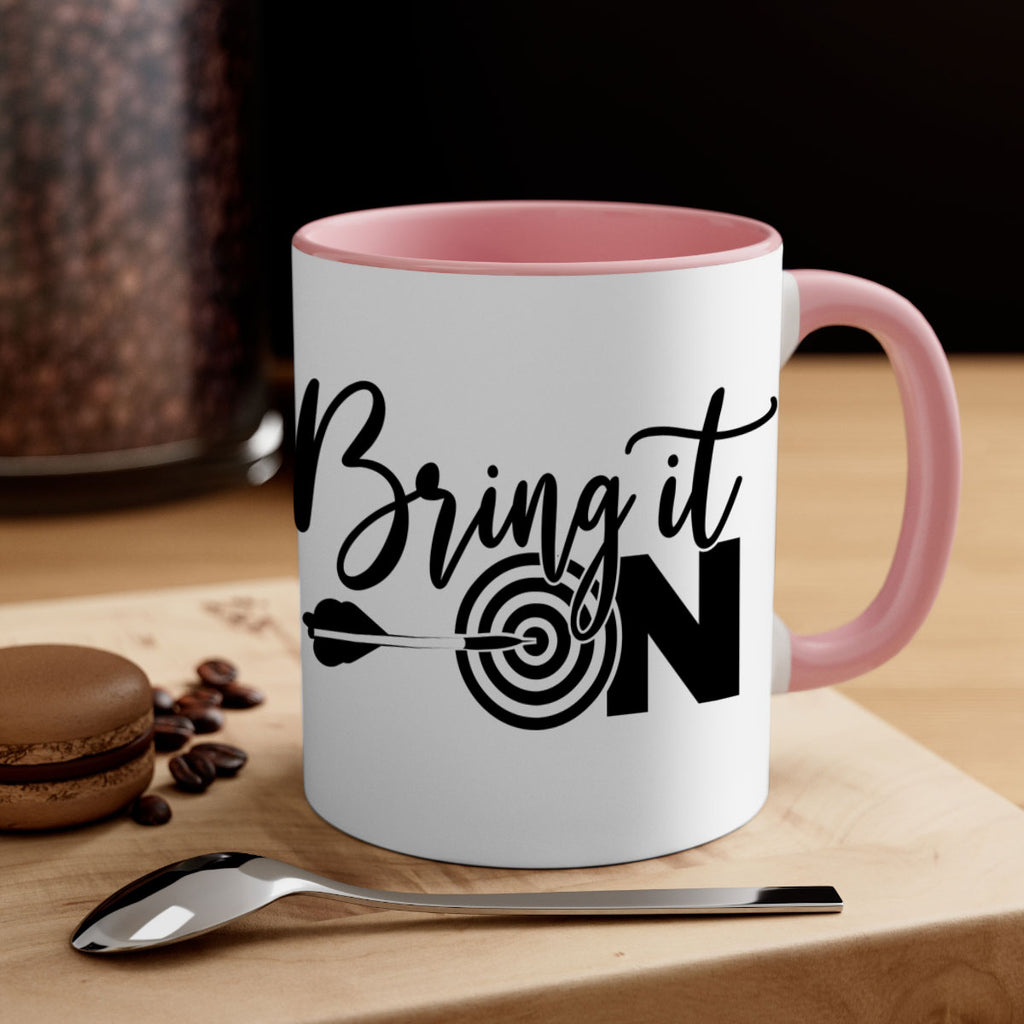 Bring it on 1402#- darts-Mug / Coffee Cup