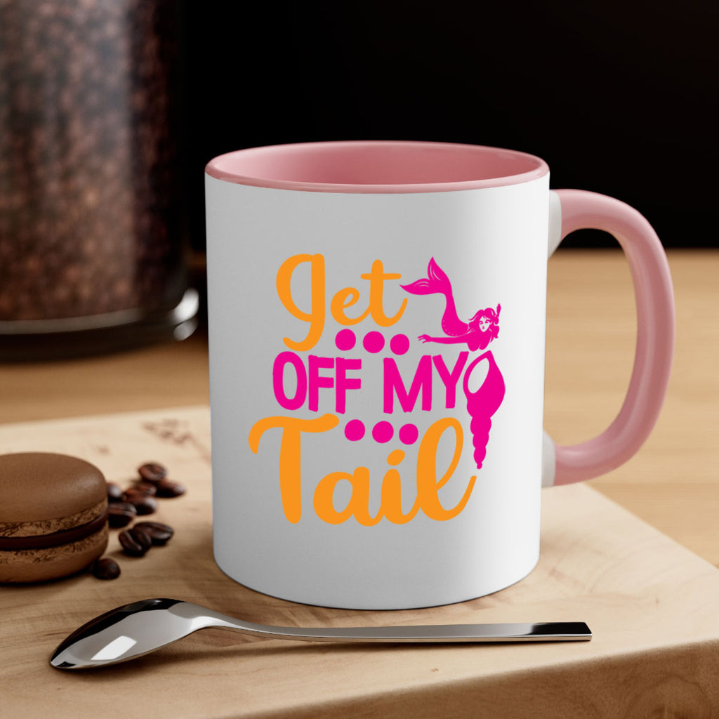 Get Off My Tail 171#- mermaid-Mug / Coffee Cup