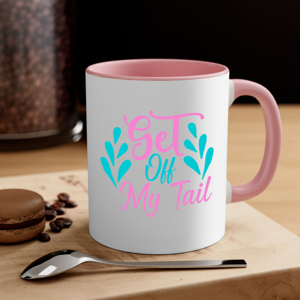 Get Off My Tail 175#- mermaid-Mug / Coffee Cup