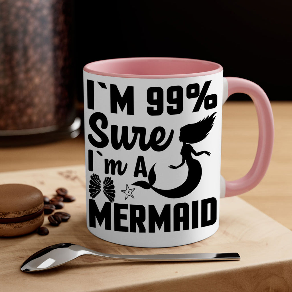 Im sure im a 253#- mermaid-Mug / Coffee Cup